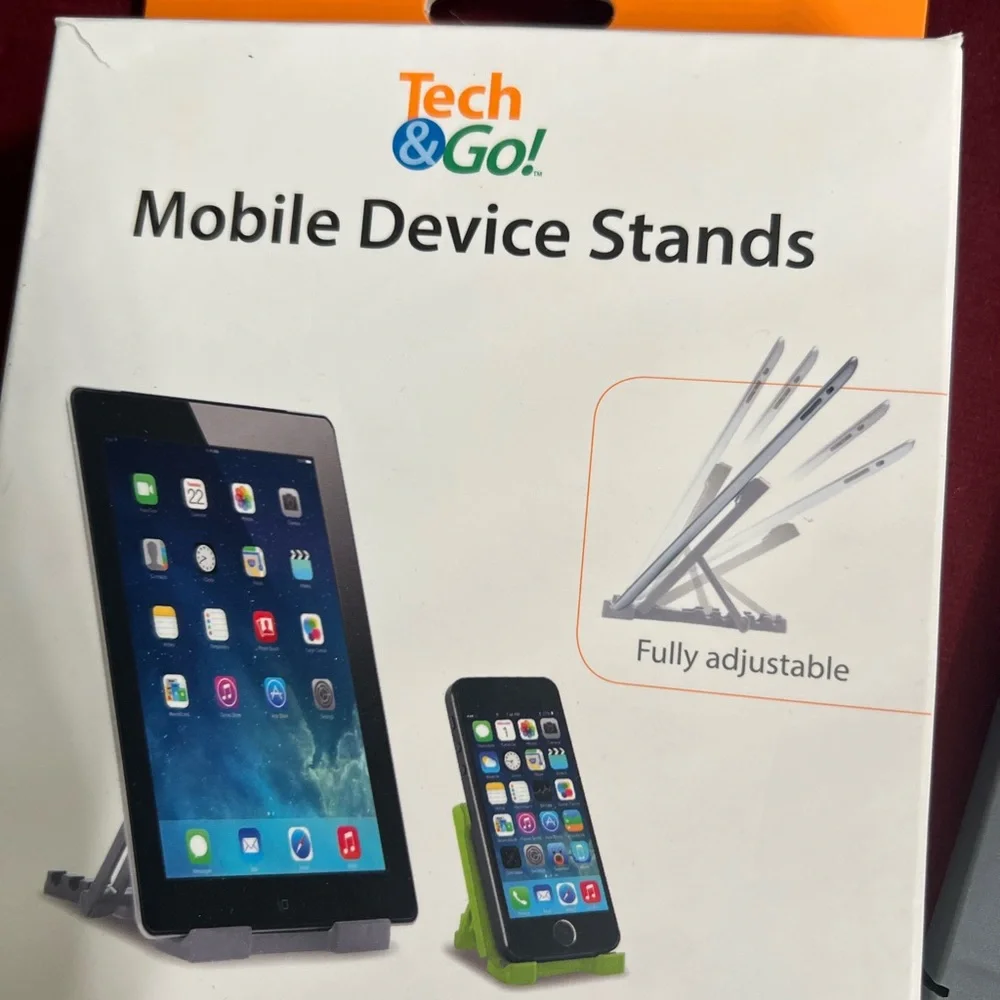 👑✅PRICE FIRM✅ Tech & Go Mobile Device Stands and PowerXcel Cable Set